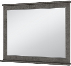 Misty Зеркало для ванной Марта 100 темный бетон – фотография-2